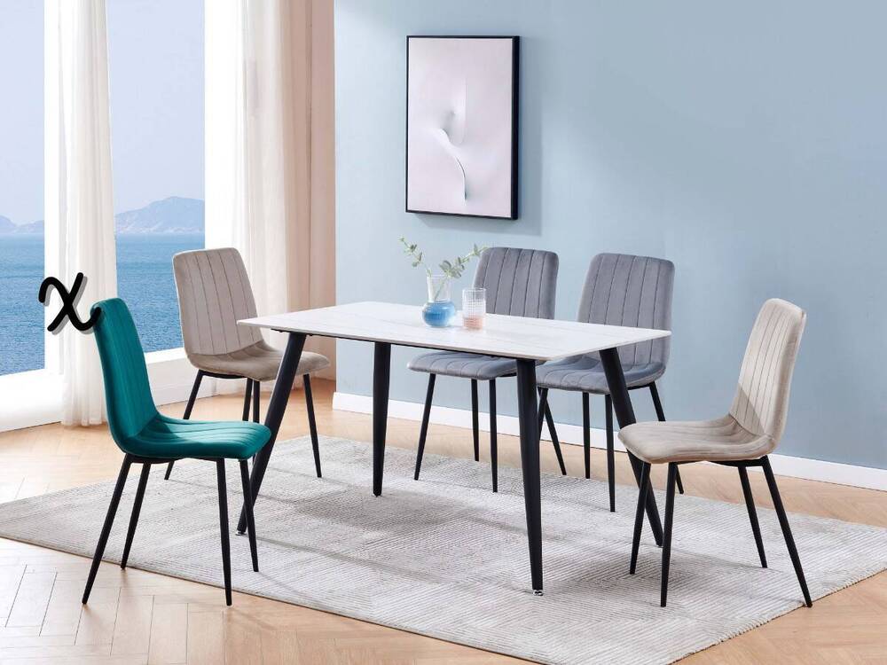 mesa de comedor con sillas